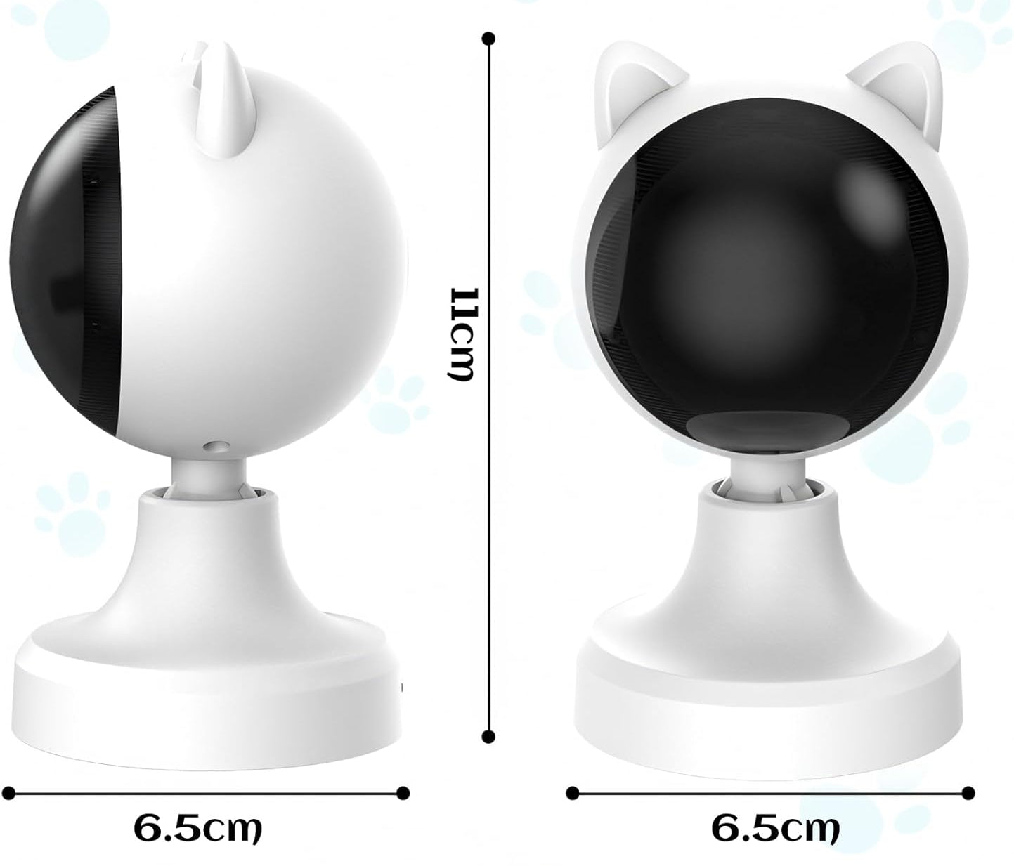 Interactive Cat Laser Toy – USB Rechargeable with Adjustable Modes