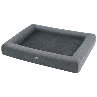 i.Pet - Calming Sofa Pet Bed – Grey (Large)