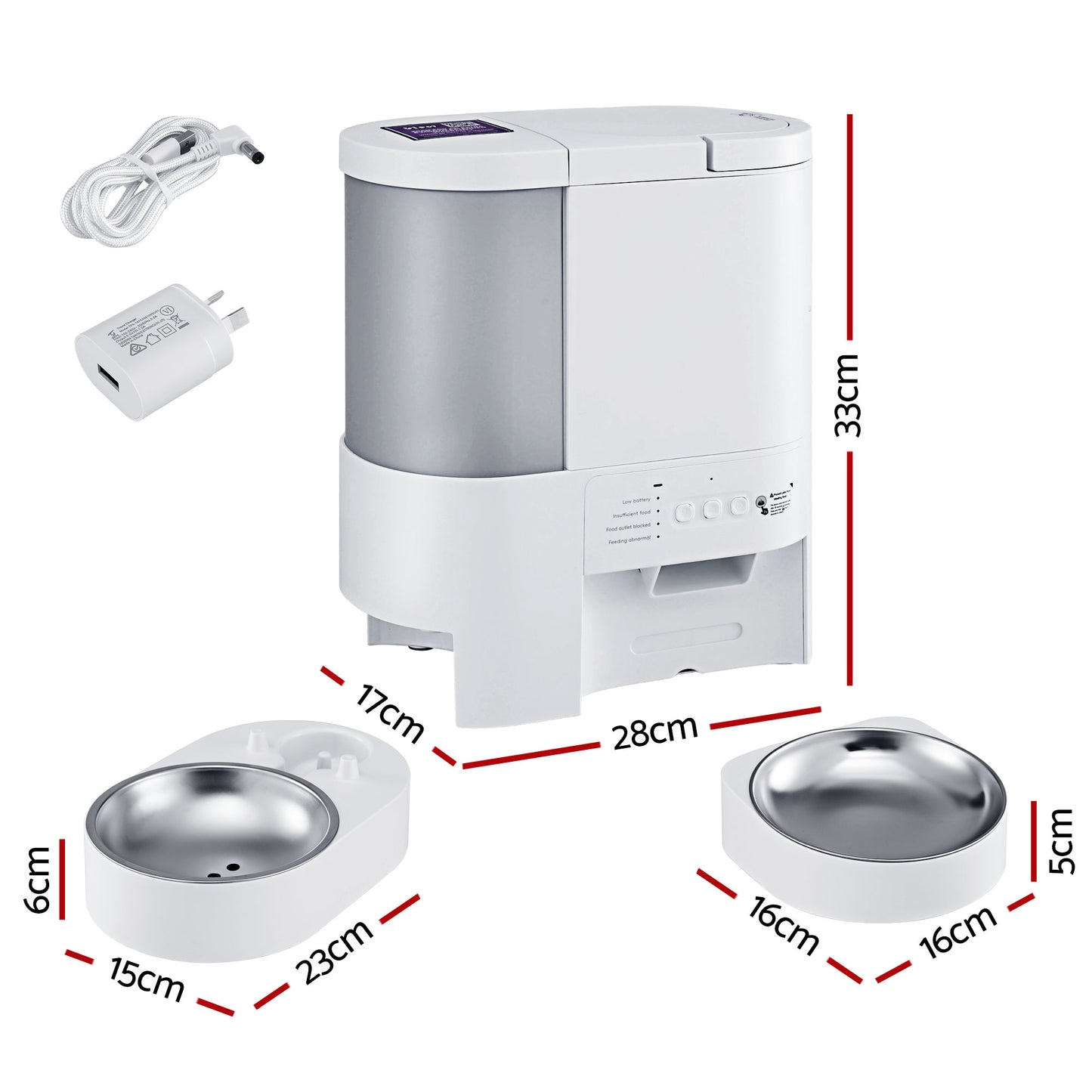 i.Pet - Smart Pet Feeder & Water Dispenser – 4L WiFi