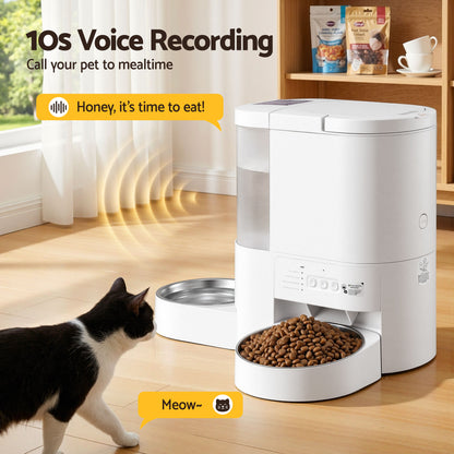 i.Pet - Smart Pet Feeder & Water Dispenser – 4L WiFi