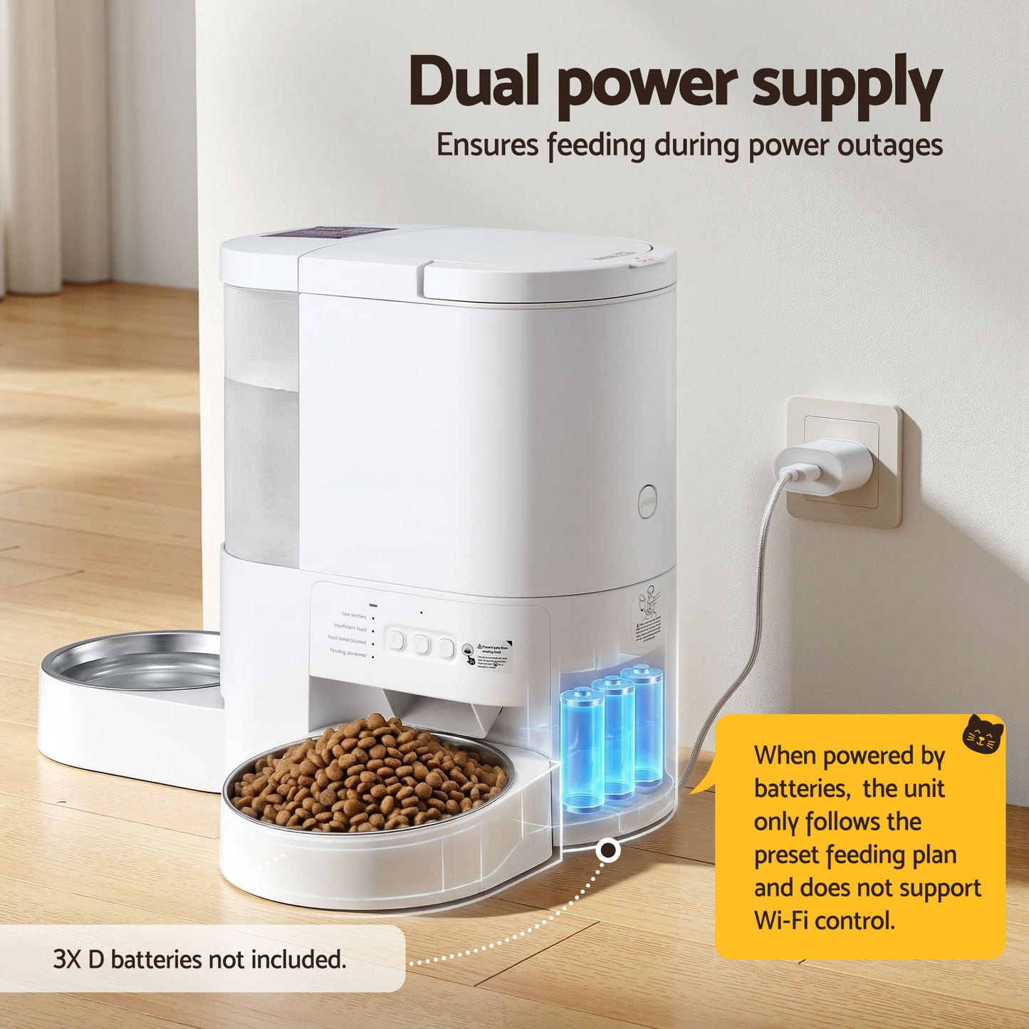 i.Pet - Smart Pet Feeder & Water Dispenser – 4L WiFi