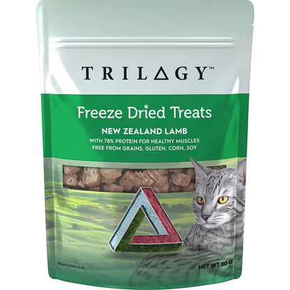 Trilogy - Cat Treats - Freeze Dried Lamb - 50g