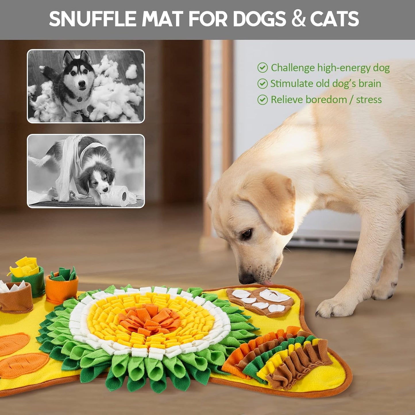 Interactive Snuffle Mat (50x75cm)