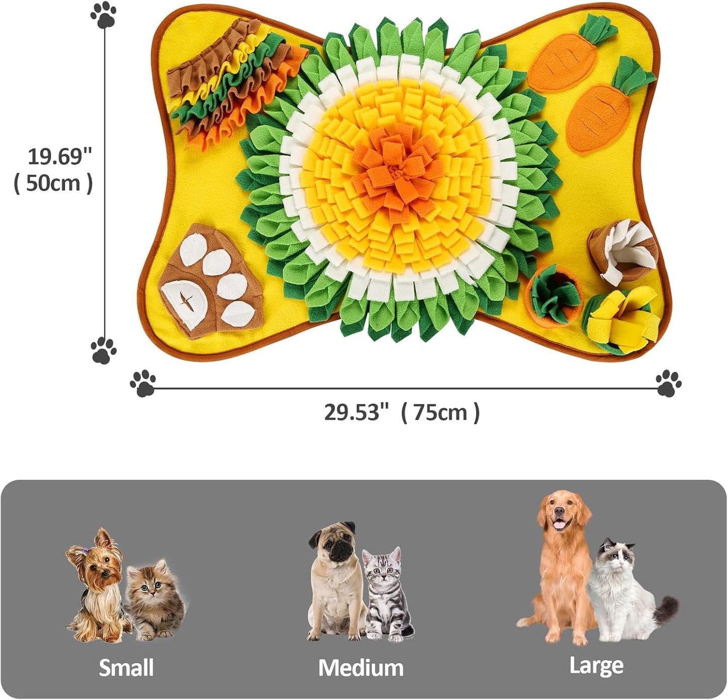 Interactive Snuffle Mat (50x75cm)