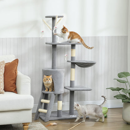 CARLA HOME Multi-Level Cat Tree with Hammock & Perch