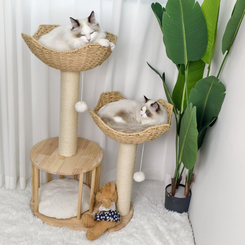 Multi-Level Cat Tree Tower with condo (22x17x27cm)