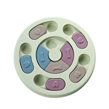 Interactive Pet Puzzle Feeder - Green