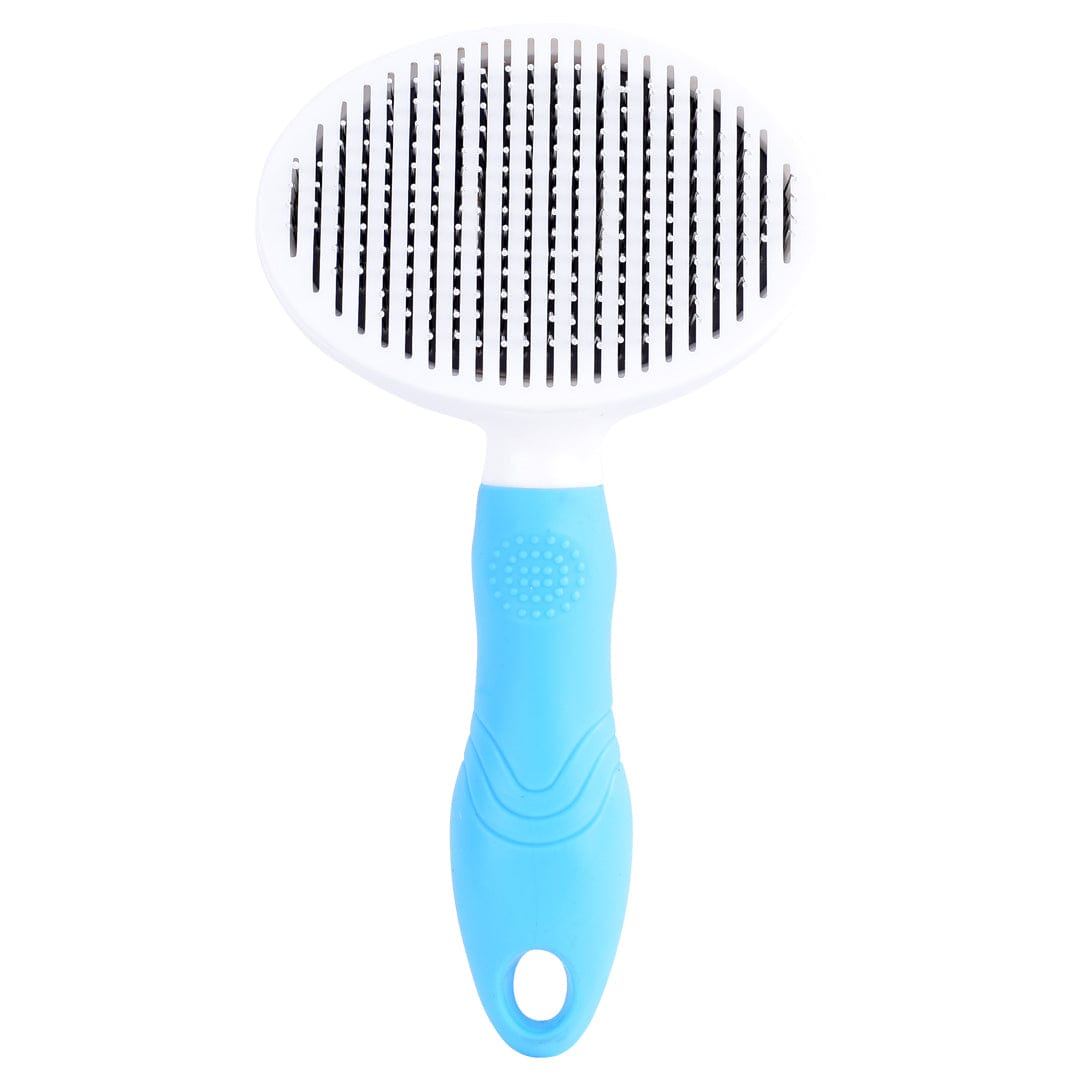 Self-Cleaning Pet Grooming Brush – Gentle Deshedding Brush