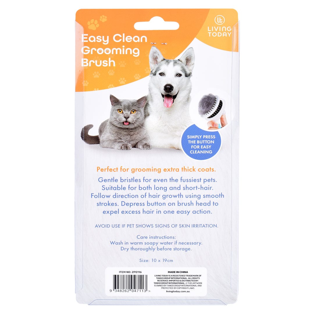 Self-Cleaning Pet Grooming Brush – Gentle Deshedding Brush